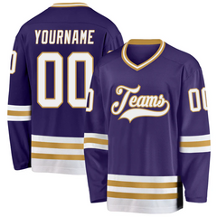 Custom Hockey Uniform Streetwear for Fan Groups with Custom Names Numbers Logos for Rink Events and Team Photos