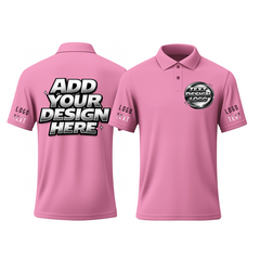 Durable Personalized Printed Polo Uniform for Office Staff and Team Gift