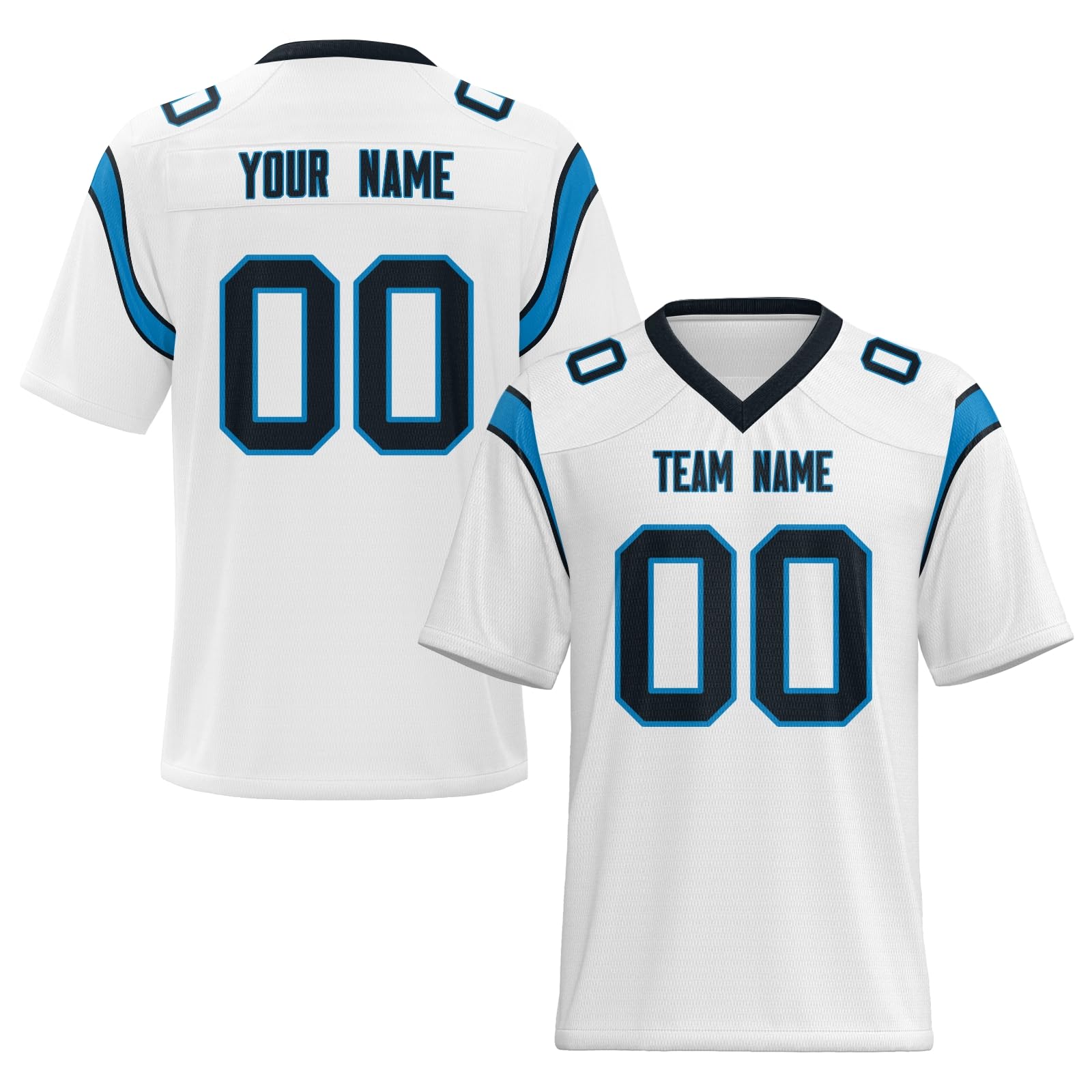 Stitched Printed Personalization Custom Football Team Jersey for Football Game