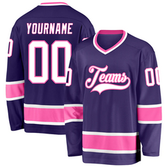 Custom Ice Hockey Jersey with Team Logo and Number Stitched Printed Name Number for Teams Players Fans Men Women Youth Kids