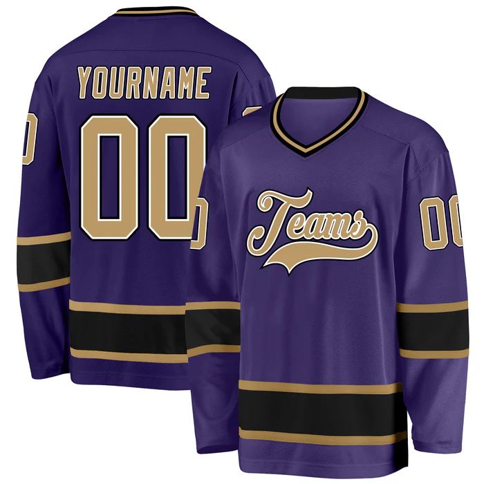Personalized Hockey Team Jersey with Custom Text and Number for Competition Outfit for Teams Players Fans Men Women Youth Kids
