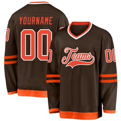 Custom Ice Hockey Team Jersey Stitched Printed for Hockey Players with Stitched Printed Name Number Team Logo for Men Women Youth Kids