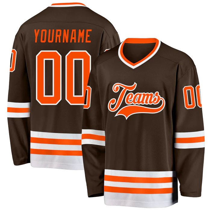 Custom Hockey Jersey with Team Name and Logo Stitched Printed Hockey Design with Stitched Printed Name Number Team Logo for Men Women Youth Kids
