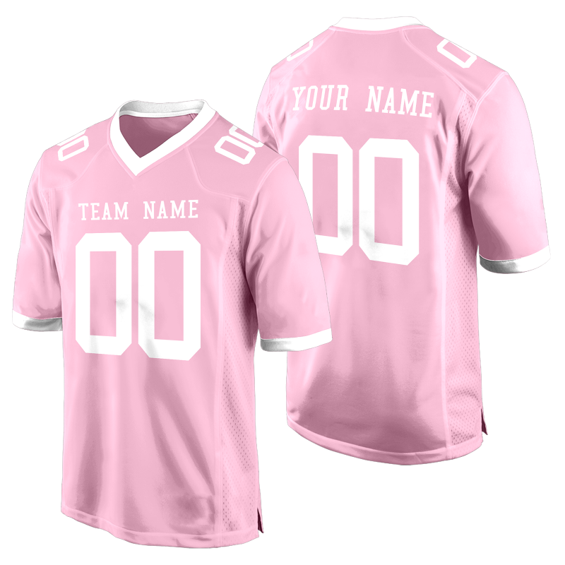 Lightweight Custom Youth Football Jersey Stitched Printed Name Number