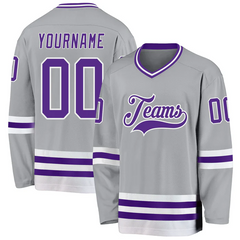 Stitched Printed Name Number Custom Hockey Shirt with Player Name and Number for Teams Players Fans Men Women Youth Kids