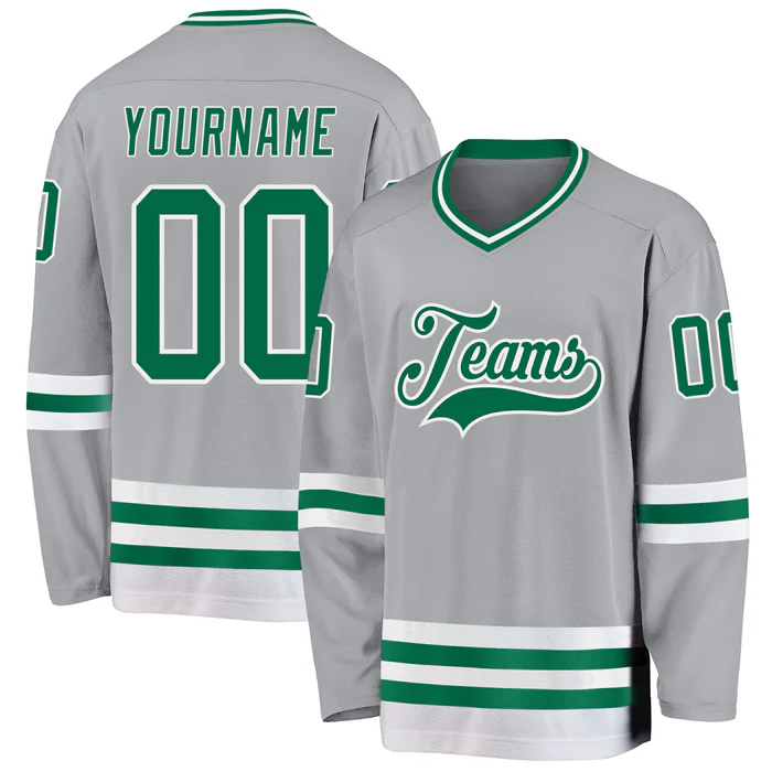 Custom Hockey Shirt with Personalized Name Number with Stitched Printed Name Number Logo for Team Uniforms