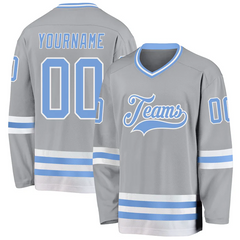 Custom Hockey Uniform Stitched Printed Name Number Logo for Youth Players with Stitched Printed Name Number Team Logo for Men Women Youth Kids