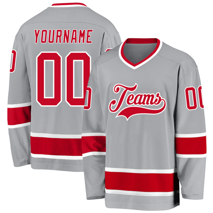 Custom Hockey Team Uniform Stitched Printed Name Number Logo for Championship Game for Teams Players Fans Men Women Youth Kids