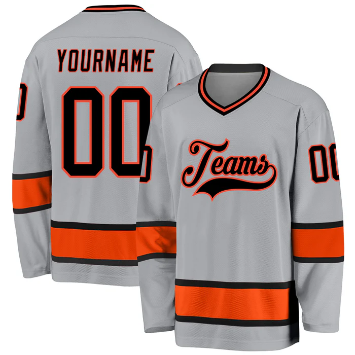Custom Ice Hockey Jersey for Hockey Families with Custom Logo Name Number for School Teams and Fan Groups