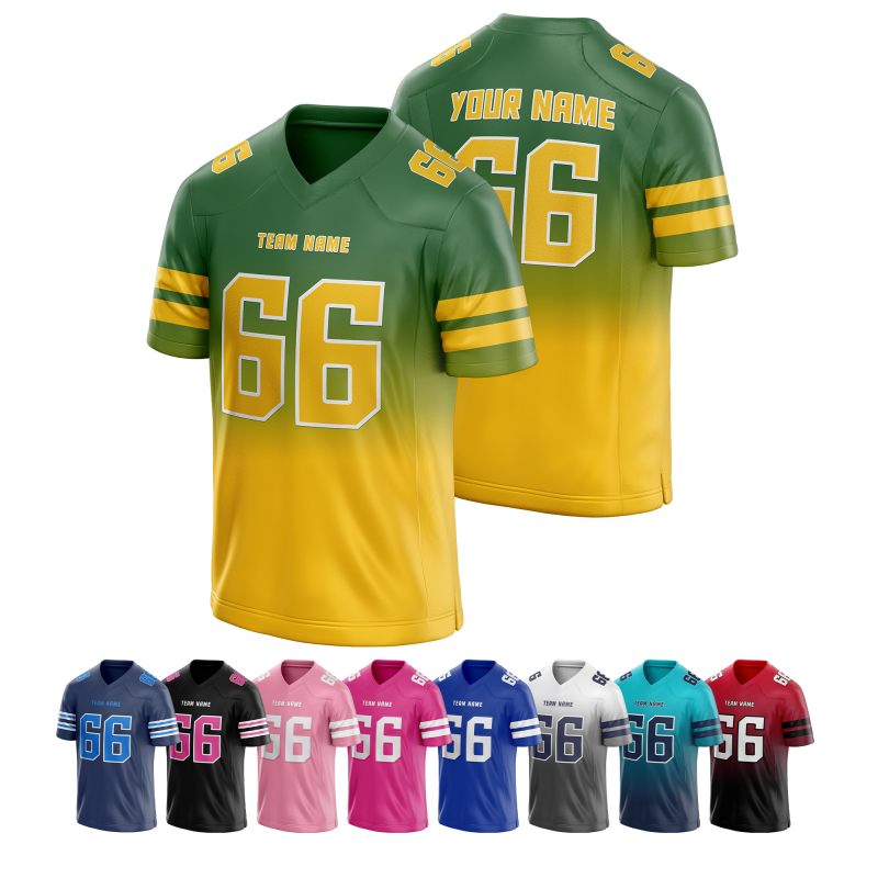 Custom Football Fan Jersey Shoulder Number for Football Dads