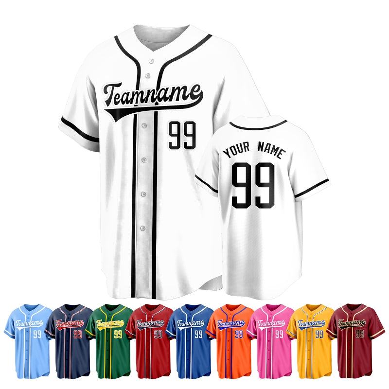Custom Baseball Jersey Shirt for School Teams