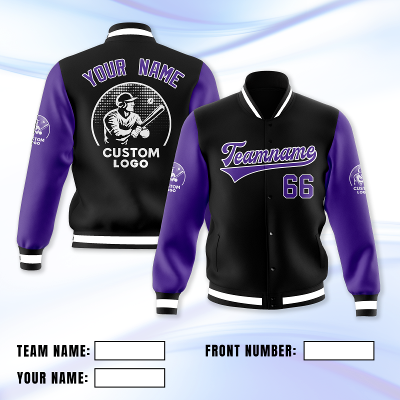 Printed and Embroidered Custom Windbreaker Jacket with Back Design for Sports Teams