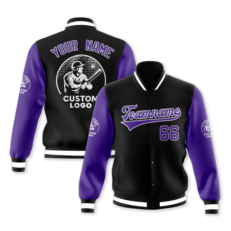 Printed and Embroidered Custom Windbreaker Jacket with Back Design for Sports Teams