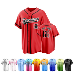 Custom Team Baseball Jersey with Name Number and Logo for Men Women Youth