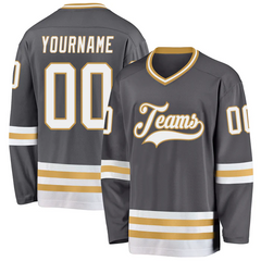 Custom Hockey Shirt with Player Name and Number Stitched Printed Custom Design for Teams Players Fans Men Women Youth Kids