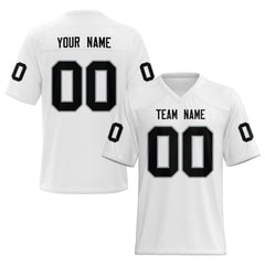 Personalized Football Jersey with Team Name and Logo with Stitched Printed Team Logo