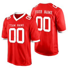 Custom Football Uniform Striped for Pep Rally Outfit