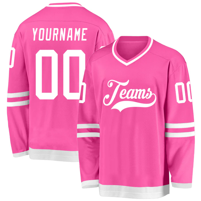 Custom Hockey Fan Shirt with Team Name and Player Number Game Day Shirt with Custom Name Number Team Logo for Men Women Youth Kids