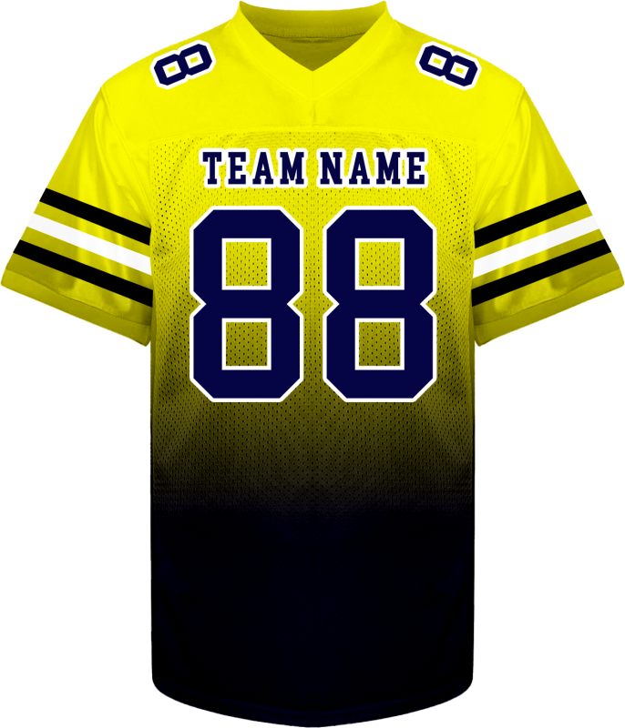 Personalized Team Football Jersey for Team Captains and Community Game