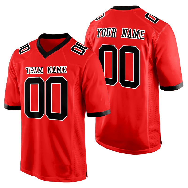 Stitched Printed Team Logo Custom Football Team Uniform with Team Logo and Number