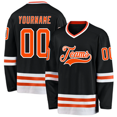 Custom Hockey Fan Shirt with Custom Patch Logo for Rink Event with Custom Chest Logo Back Name Number and Sleeve Patch