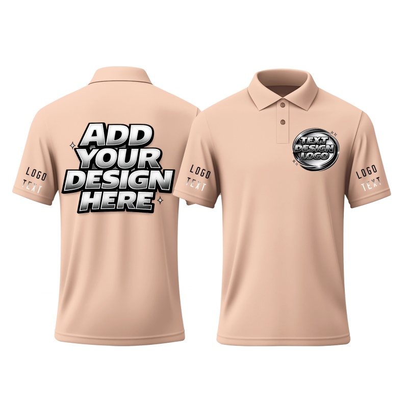 Custom Event Printed Polo Shirt with Company Logo for Company Team Work Golf Events