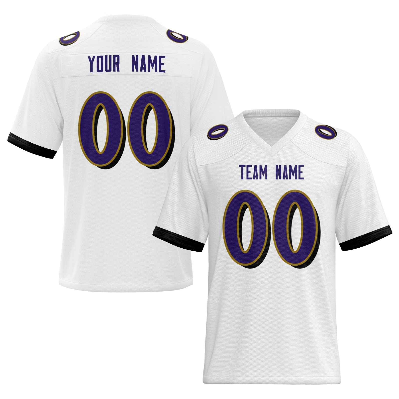 Stitched Printed Custom Design Personalized American Football Jersey