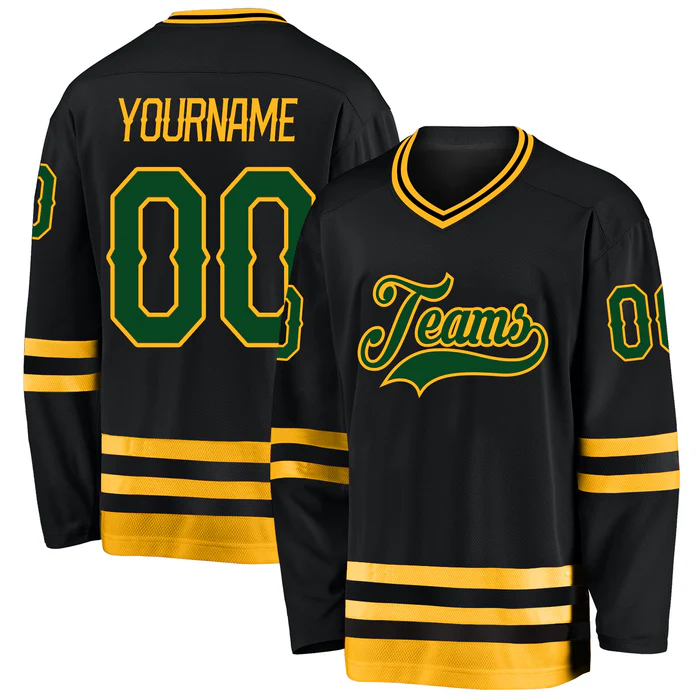 Breathable Personalized Hockey Jersey for Teams and Players with Custom Logo Name Number for School Teams and Fan Groups