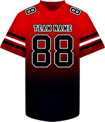 Slim Fit Custom Football Uniform with Custom Text and Number