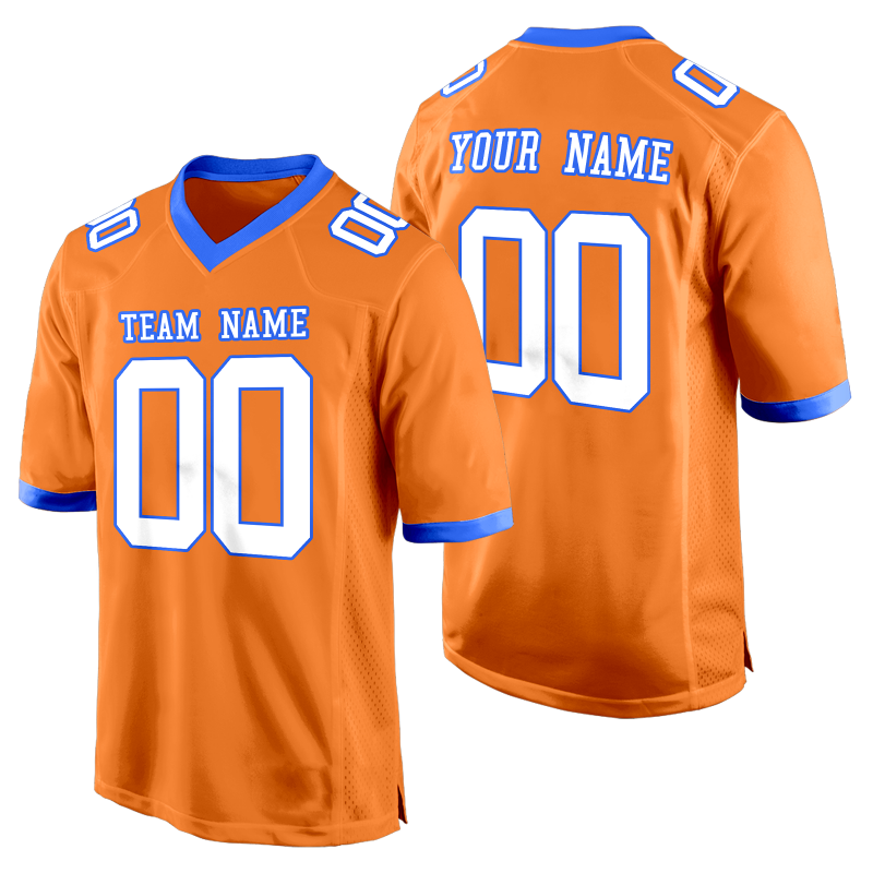 Custom Football Game Jersey with Player Name and Number with Stitched Printed Team