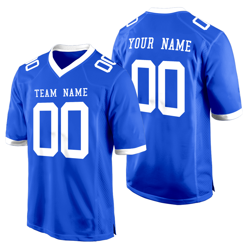 Custom Football Jersey Stitched Printed Name Number Logo