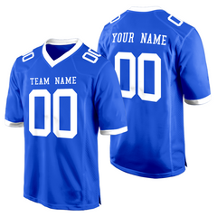 Custom Football Jersey Stitched Printed Name Number Logo