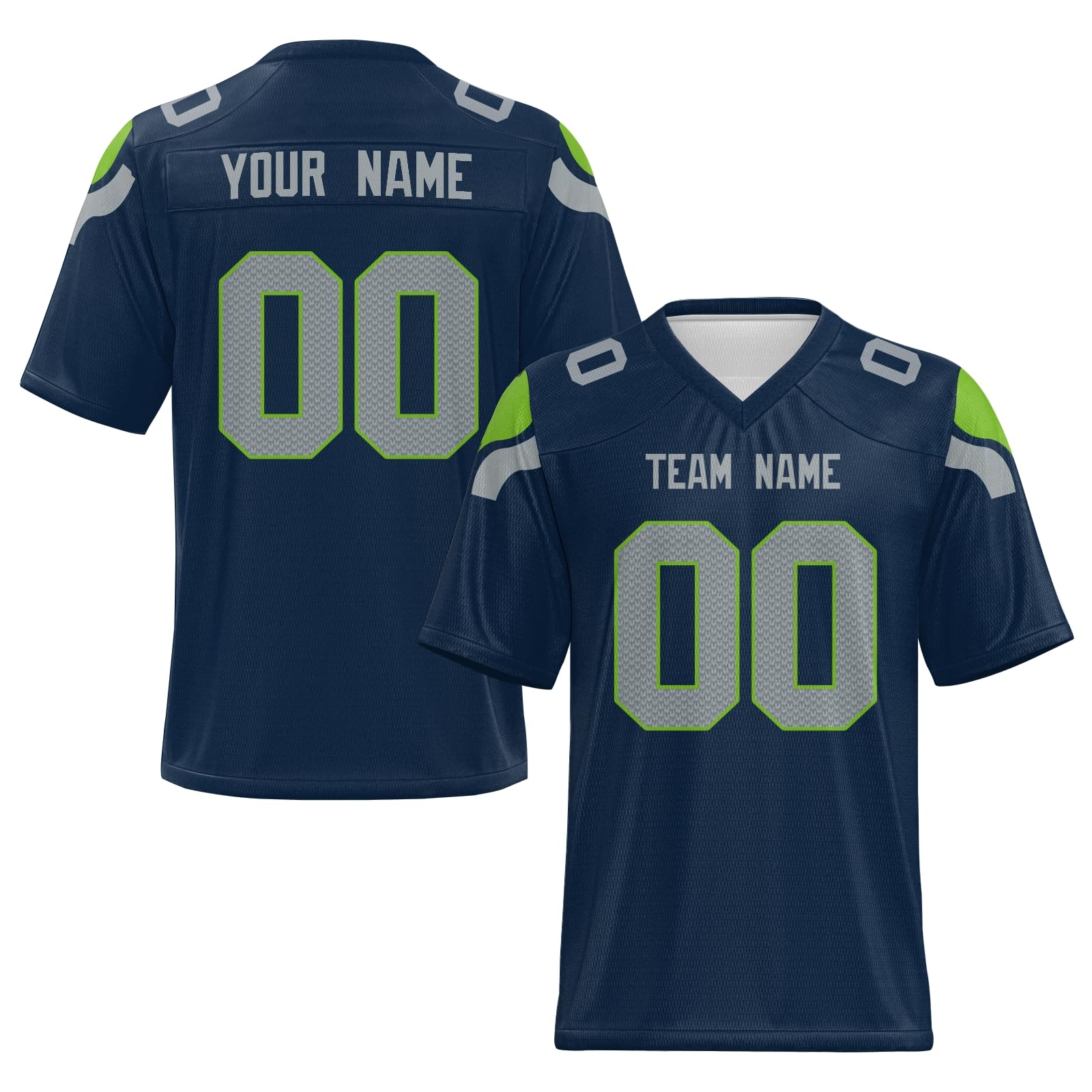 Custom American Football Jersey Stitched Printed for Team Building Event