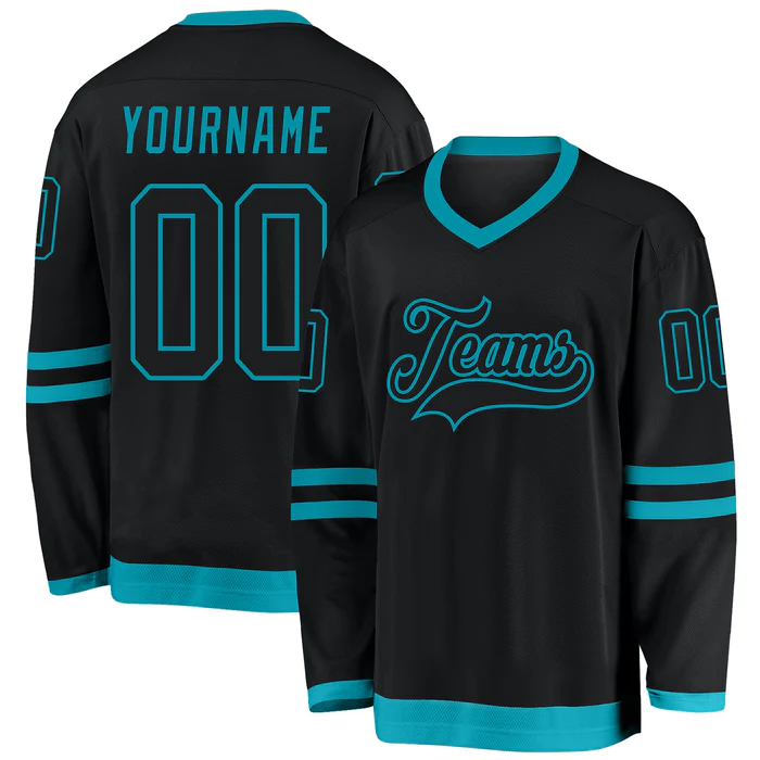 Custom Hockey Game Jersey with Sleeve Number Stitched Printed Custom Design with Stitched Printed Name Number Team Logo for Men Women Youth Kids