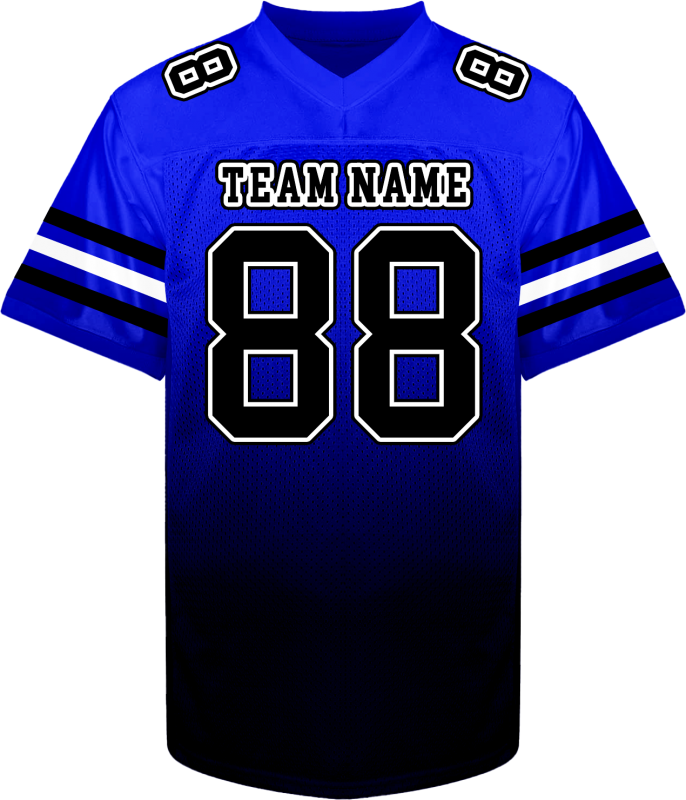 Custom Football Jersey Stitched Printed Custom Design