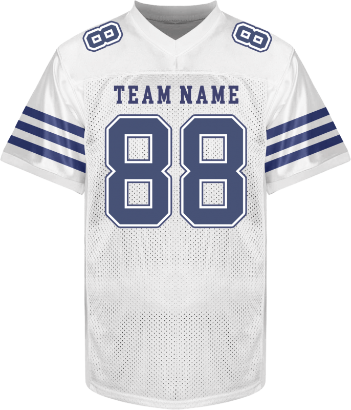 Personalized Football Jersey with Front Team Name and Back Number with Stitched Printed