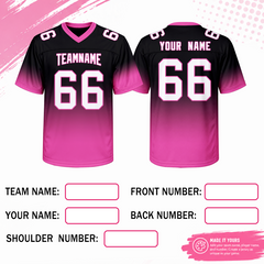 Stitched Printed Team Logo Custom Team Football Uniform with Custom Name Number