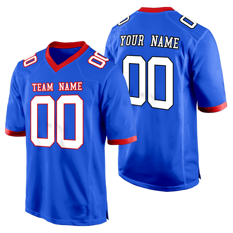 Custom Football Team Uniform with Team Name and Logo for Adult Teams