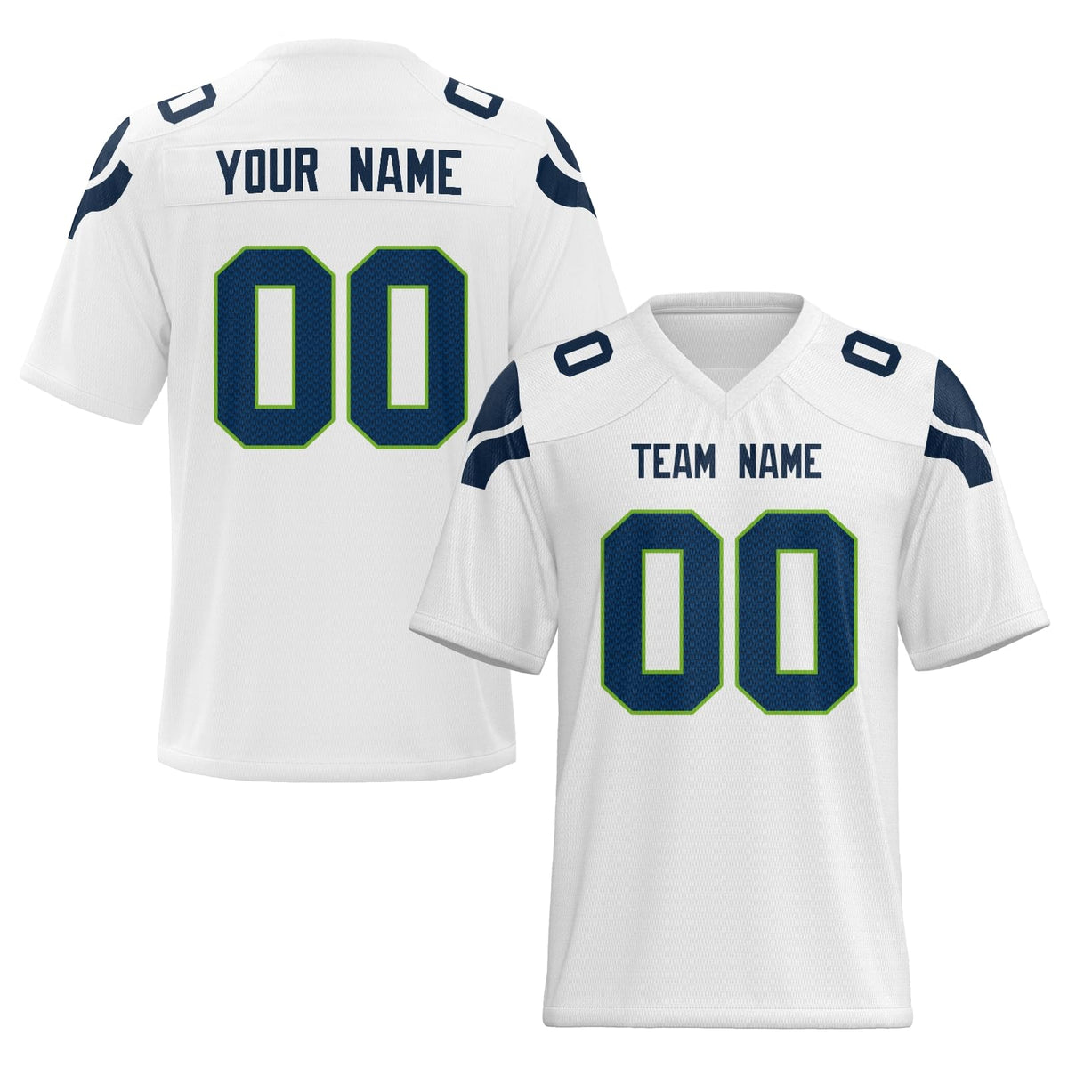 Custom Football Team Jersey Stitched Printed Custom Design for Event Groups