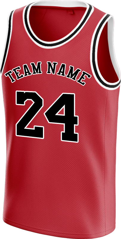 Lightweight Custom Basketball Shirt Embroidered and Printed for School Team Uniform Tops