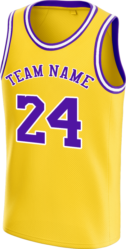 Solid Personalized Basketball Shirt with Personalized Name Number for Fan Club Outfit