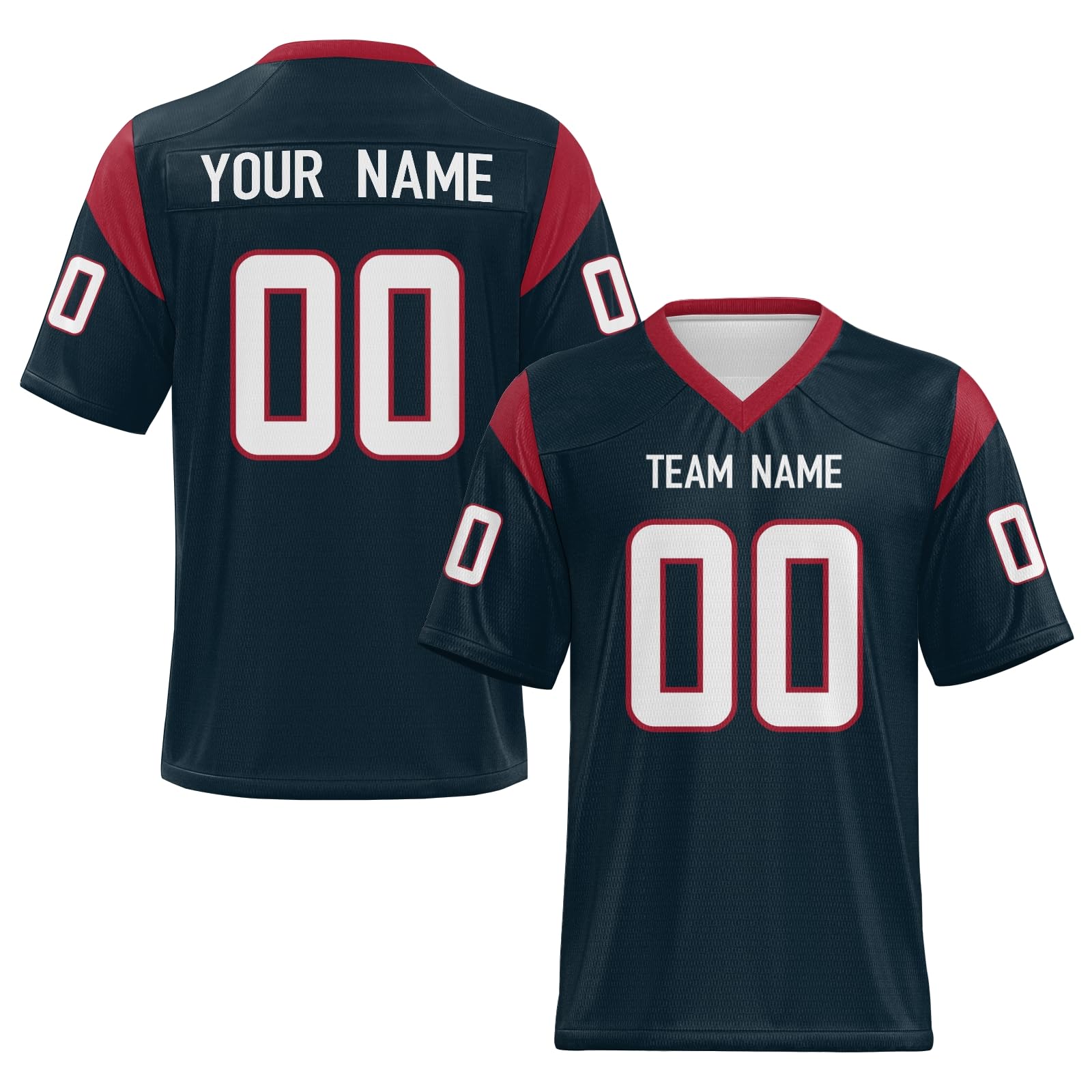 Custom Game Day Football Jersey for Cheerleaders and Group Outfit