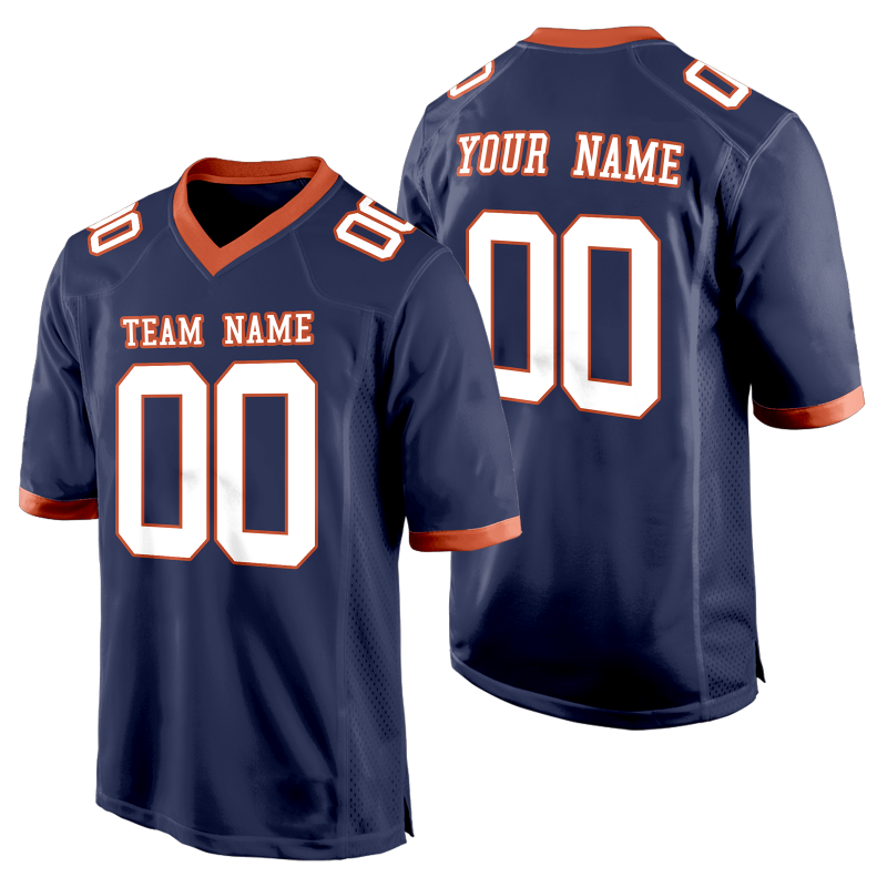 Custom Team Football Uniform with Personalized Name Number for Fan Club Outfit