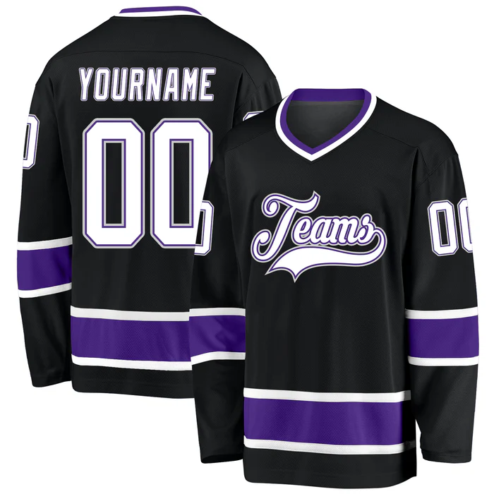 Personalized Hockey Jersey for Teams and Players and Coach Gift with Personalized Player Details for Teams Families and Fans