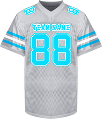 Personalized American Football Jersey with Custom Front Text Stitched Printed