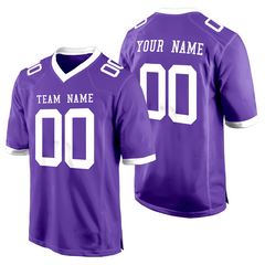 Custom Football Team Jersey with Team Name and Logo for Men Women Kids
