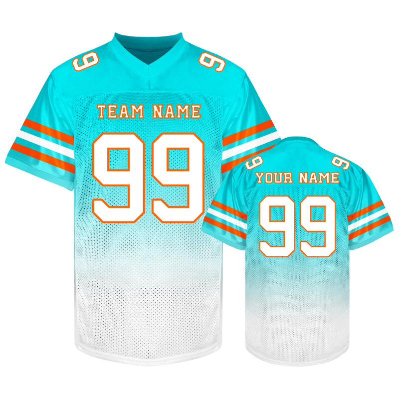 Personalized Football Jersey with Custom Patch Logo Football Gift