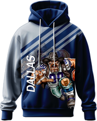 Custom Printed Hoodie with Chest Logo Printed Design for Church Groups