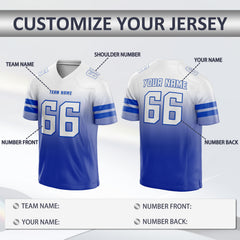 Custom Football Shirt Stitched Printed Name Number Logo for Cheerleaders