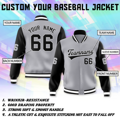 Custom Club Jacket with Chest Logo Printed and Embroidered for School Clubs